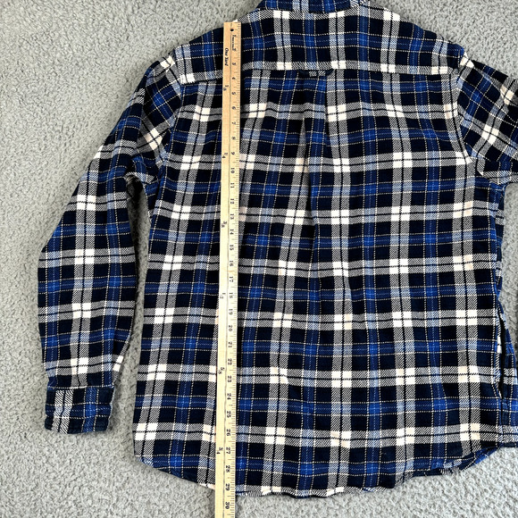 Orvis Shirt Men's XL Plaid Shacket Button Up Plaid 100%‎ Cotton Jacket Outdoors - Picture 9 of 12